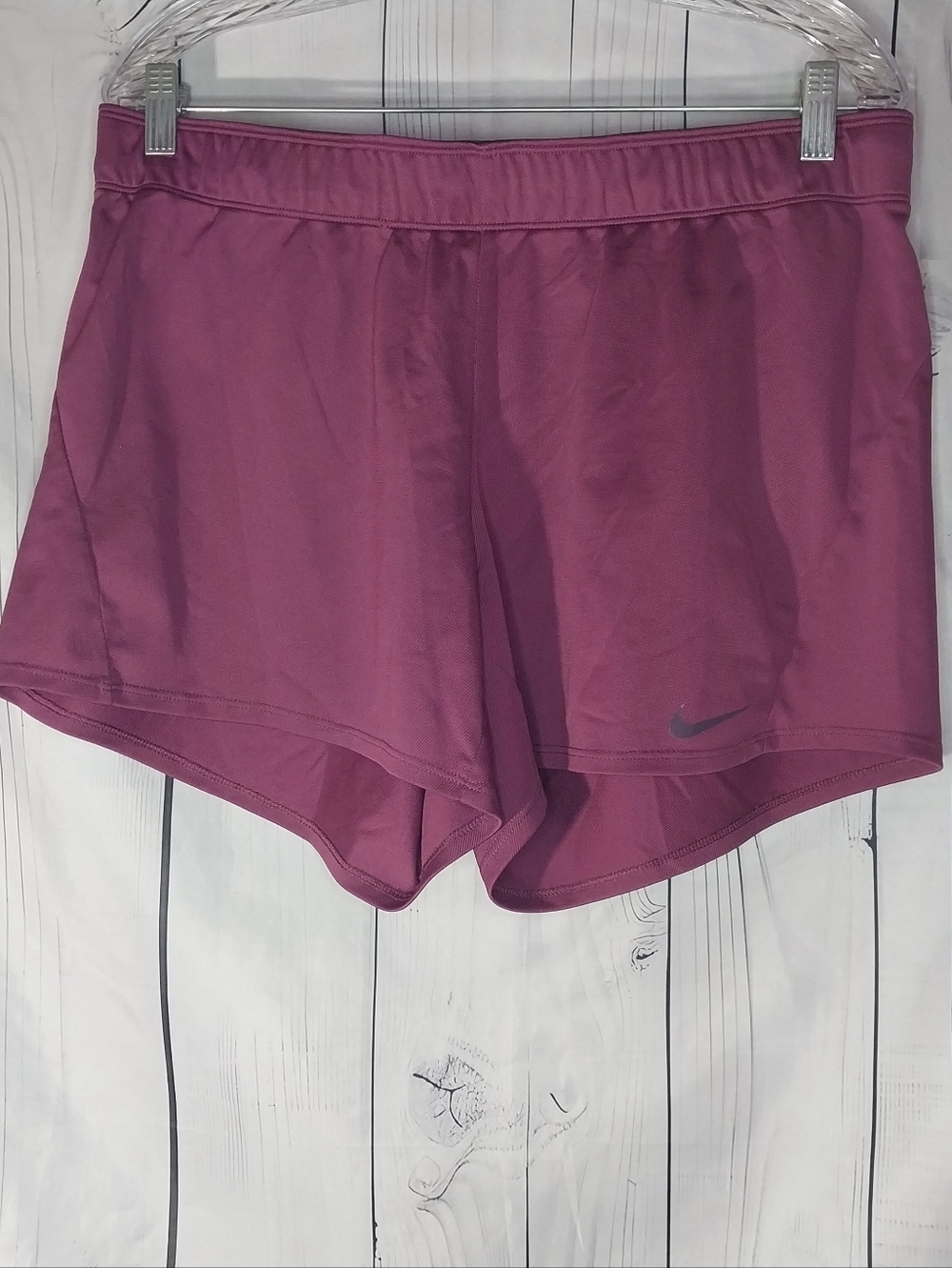 Nike Women's Dri-FIT Mid-Rise Running Shorts In Plum